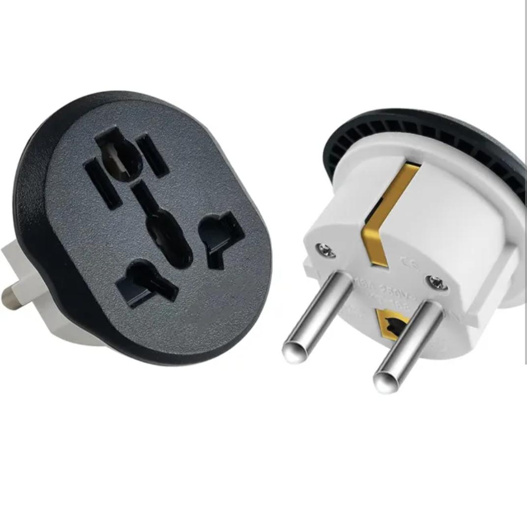 Adaptateur de prise EU Us à 16A 250V prise de voyage universelle